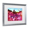 Trademark Fine Art Pat Saunders-White Tootsie and Squakers Matted Framed Art - 3 of 4