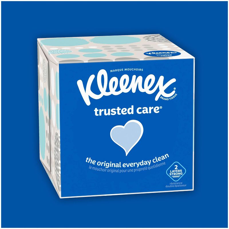 Kleenex Trusted Care Facial Tissue - 4pk/70ct, 3 of 10
