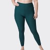 Calypsa Women's Chlorine Resistant Long Swim Leggings - 4 of 4