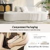 Oxier Modern 94.5 Wide Sofa|ARTFUL LIVING DESIGN-IVORY - 4 of 4