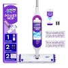 Swiffer Power Mop Multi-Surface Mop Kit for Floor Cleaning + 2ct/50.7 fl oz Unstopables Fresh Floor Cleaner Refill + 11ct Refill Pads - 2 of 4