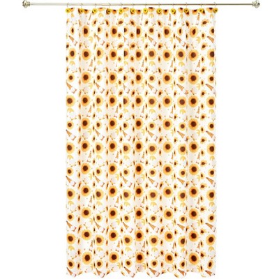 The Lakeside Collection Sunflower Gnomes Bath Collection - Shower Curtain
