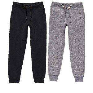 Galaxy By Harvic Boy's Slim-Fit Fleece Jogger Sweatpants-2 Pack - 1 of 3