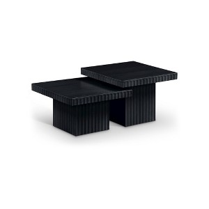 Meridian Furniture,Spencer Oak Veneer Coffee Table - 1 of 4