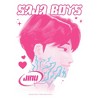 Womens KPop Demon Hunters Jinu Saja Profile T Shirt - 2 of 4
