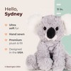 Bearington Sydney Plush Koala Stuffed Animal, 10.5 Inches Gray Plush Toys - 3 of 4