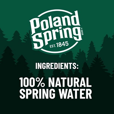 Poland Spring Maine Spring Water - 15 Pack/1L, Plastic Bottles