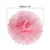 Unique Bargains Decorative Reusable Party Wedding Tissue Pom Poms Flowers 5 Pcs - 2 of 4