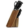 Gibson Stainless Steel 14 Piece Cutlery and Knife Block Set in Black - 2 of 4