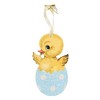 4.0 Inch Chick In Egg Ornament Set/3 Spring Cracked Tree Ornaments - 2 of 4