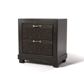 Vrolen 2 Drawer Nightstand Espresso - HOMES: Inside + Out
