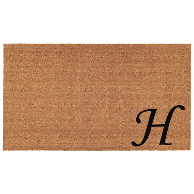 Calloway Mills 153621830A Urban Chic Monogram Doormat 17 In. x 29 In.