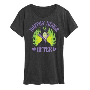 Women's - Disney Villains - Happily Never After Short Sleeve Graphic T-Shirt - 1 of 4