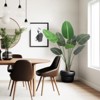 Artificial Bird of Paradise Plant, Faux Tropical Palm Tree, Fake Banana Leaf Tree Potted Silk Plant for Home Decor - 4 of 4