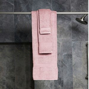 Lintex Linens Classic Touch 6-Piece 100% Cotton Towel Set – Soft, Absorbent, and Luxuriously Plush Bath Towels for Everyday Comfort - 1 of 3