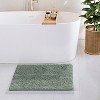 Hearth & Harbor Bathroom Rugs, Machine Washable Chenille Bath Mat for Bathroom - 2 of 4