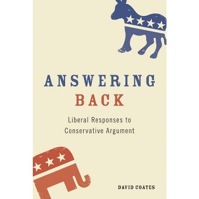 Answering Back - by  David Coates (Paperback)
