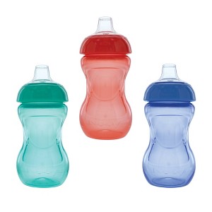 Nuby 6oz Mini Gripper Cup - Boy - 3pk - 1 of 4