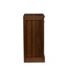 YOOCOZZ 24-Grid Modular Wine Bar & Buffet Cabinet Brown - Walnut Color - 4 of 4