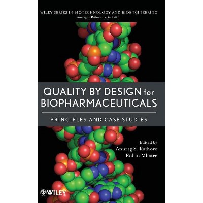 Quality by Design for Biopharmaceuticals - (Wiley Biotechnology and Bioengineering) by  Anurag S Rathore & Rohin Mhatre (Hardcover)