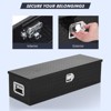 GustoWave Aluminum Truck Tool Box, Jobsite Storage Box Chest Cabinet, Heavy Duty Truck Bed Toolbox, Tools Organizer with Side Handles - 3 of 4