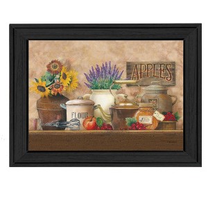 Antique Kitchen By Ed Wargo, Printed Wall Art, Ready To Hang Framed Poster, Black Frame - 1 of 4