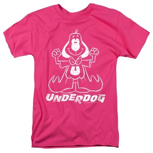 Underdog Outline Under Adult T-Shirt - 1 of 4