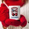 America Coquette Cherries Mug, Patriotic 4th of July Gift| OrnamentallyYou - 4 of 4