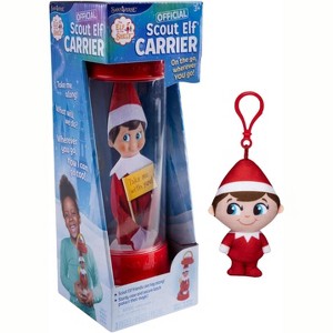 The Elf on the Shelf Travel Set – Scout Elf Carrier & Plushee Pal Mini Clip-On, Ages 3+ - 1 of 4