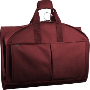 WallyBags 48" Deluxe Tri-Fold Travel Garment Bag with three pockets - 1 of 4