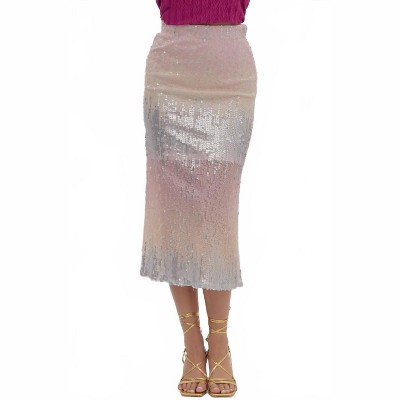 Women's Sequin Christina Skirt - entro