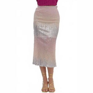 Women's Sequin Christina Skirt - entro - 1 of 4