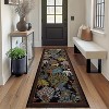 Coucheta Area Rug, Washable Low Pile Indoor with Non-Slip Backing,Soft Stain Resistant Carpet for Living Room, Bedroom,Kids Room,Multi-Color & Size - 3 of 4