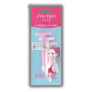 Shiseido Prepare Face & Body Razor T Type for Face | Shave fine hairs on your face and neck  - (3 pcs) - 1 of 4