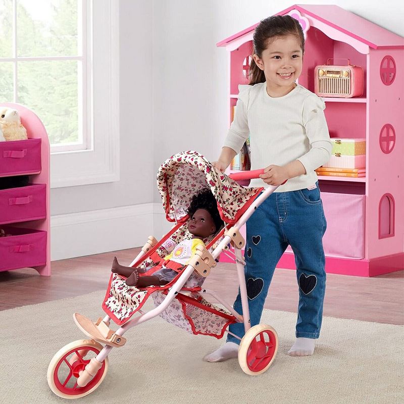 The New York Doll Collection Baby Doll Stroller - Jogging Toy Stroller, 2 of 8