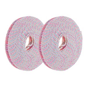 Unique Bargains Foldable Portable Camping Hotel Clothesline with Hooks 2 Pcs - 1 of 4