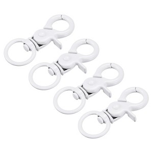 Unique Bargains DIY Craft Key Organization Lobster Claw Lanyard Swivel Clasps 4 Pcs - 1 of 4