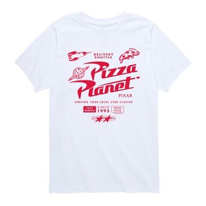 Boys' - Disney - Pizza Planet Jersey Short Sleeve Graphic T-Shirt - 1 of 4