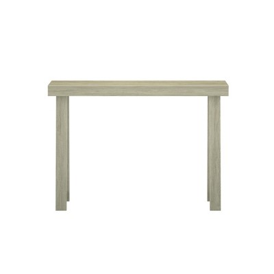 Seashell Solid Pine Wood Console Table with Storage Shelf