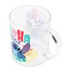 Silver Buffalo Disney Lilo & Stitch "Aloha" 18-Ounce Glass Coffee Mug - 3 of 4