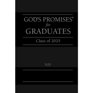 God's Promises for Graduates: Class of 2025 - Black NIV - (God's Promises(r)) by  Jack Countryman (Hardcover) - 1 of 1