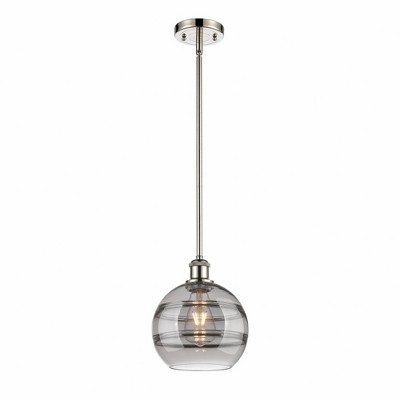 Rochester - 1 Light Stem Hung Mini Pendant In Industrial Style-9.88 Inches Tall and 8 Inches Wide