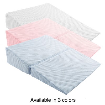 Ivory Memory Foam Folding Wedge Pillow with Bamboo Cover
