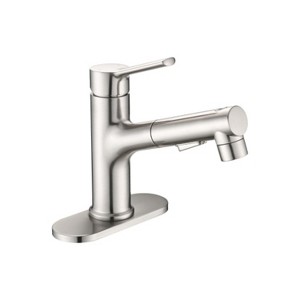 LunaLulinlk Bathroom sink faucet, single handle modern bathroom basin faucet - 1 of 4