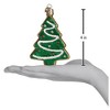 Old World Christmas Glass Blown Ornament for Christmas Tree, Christmas Tree Sugar Cookie - 3 of 4
