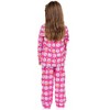 Peppa Pig Pajamas Toddler Girls' Time For Bed Long Sleeve Coat Pajama Set Pink - 2 of 4