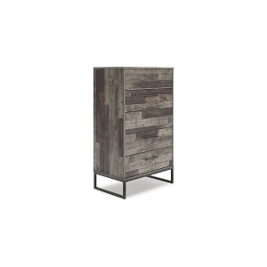 Signature Design by Ashley Casual Neilsville Chest of Drawers, Multi Gray - 1 of 4