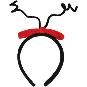 Dr. Seuss GRINCH Who Stole Christmas Cindy Lou Who Hair Accessory Headband For Men And Women Black - 1 of 4
