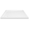 VidaXL Shower Base Tray with Dots White 31.5 in.x31.5 in.x1.6 in. ABS - 4 of 4
