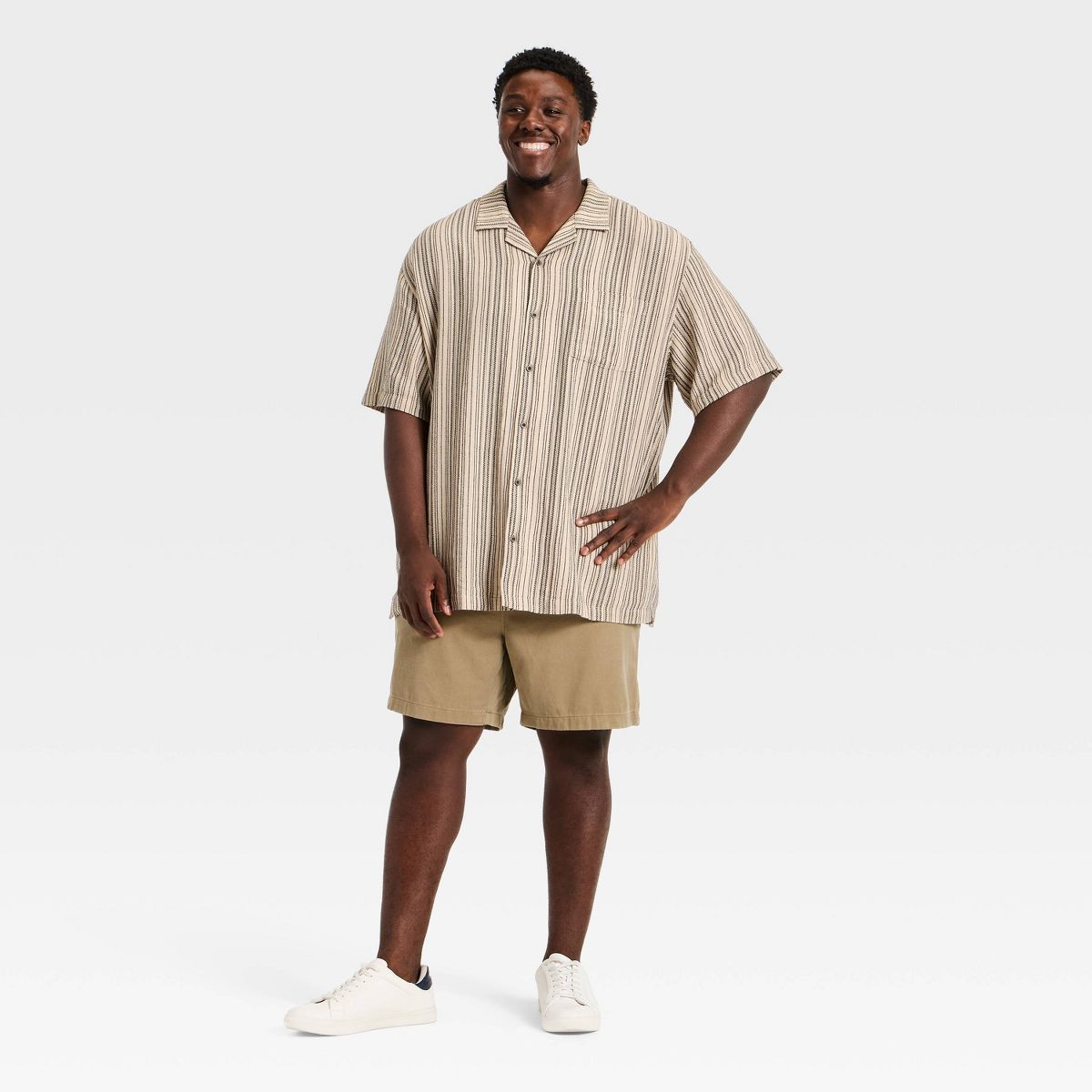 Men's Short Sleeve Novelty Camp Shirt - Goodfellow & Co™ - thumbnail 10